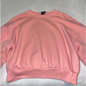 Pink crewneck